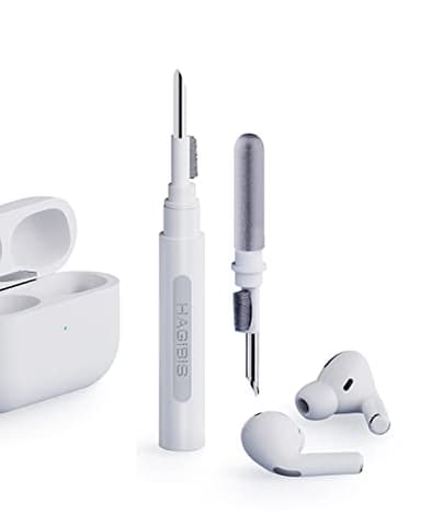 Hagibis kit de Nettoyage airpods, Stylo Nettoyage airpods, airpods Cleaner, airpods Cleaning kit, Multifonction, compatibles avec Airpods 1/2 Airpods Pro Airpods 3