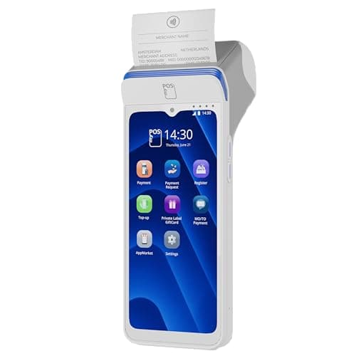 myPOS Ultra Terminal de paiement mobile avec imprimante ultra-rapide │ Batterie endurante │ Versement instantané des fonds │ Sans frais mensuels │ Tous les modes de paiement acceptés │ 4G/Wi-Fi