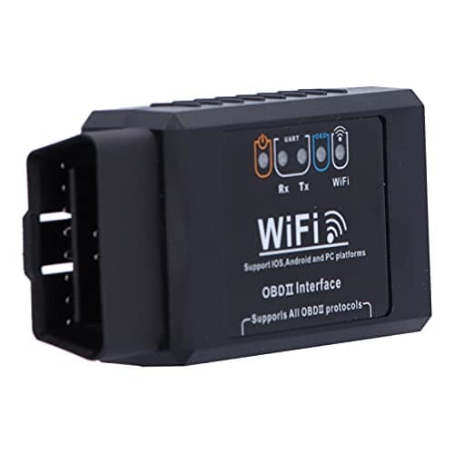 Lecteur de Obd2, Mpg Meter Communication haute vitesse Wifi Obd2 Scanner Dtc Lecture et effacement pour diagnostic de véhicules pour Wifi Obd Auto Checker