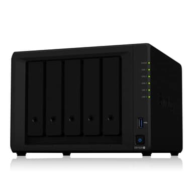 Synology Disk Station DS1520+ - Serveur NAS - 5 Baies - SATA 6Gb/s - Raid 0, 1, 5, 6, 10, JBOD - RAM 8 Go - Gigabit Ethernet - iSCSI, sans Disque