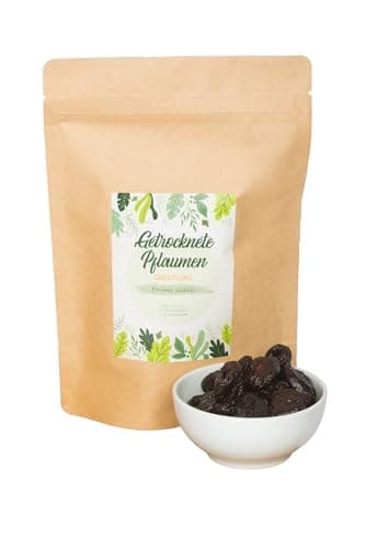 Pruneaux séchés 250 g | Fruits secs sans pierre | Qualité 1A | Naturellement sucré | Idéal comme collation, céréales ou pour la cuisson