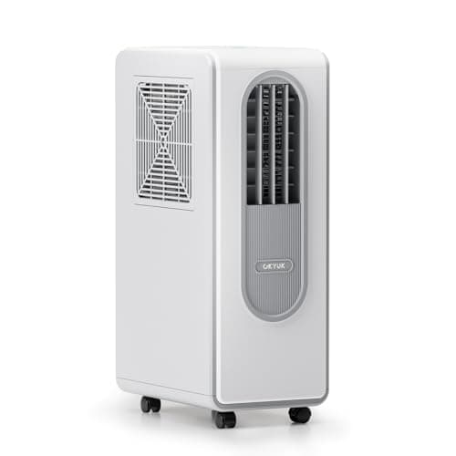 Climatiseur Mobile sans évacuation 3 en 1 : climatiseur, déshumidificateur, ventilateur - Économie d'énergie de 150 W pour cuisine, salon et chambre jusqu'à 88 m³ (33 m²), mobile