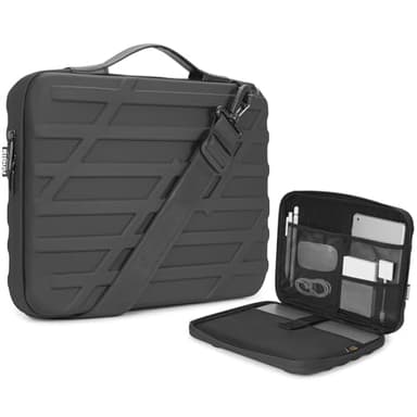 NIDOO 13 14 Pouces Sacoche Étui Rigide Ordinateur Portable Sac à Bandoulière de Protection pour 14" MacBook Pro/ 13.6" 13" MacBook Air/Surface Laptop 6 7/ ThinkPad X13 L13 E14 T14s/ Yoga 7/ XPS 14