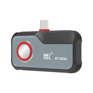 256X192 IR Résolution Hti HT-203U Caméra thermique pour téléphone Android - Plan focal infrarouge non refroidi à l'oxyde de vanadium, 8 palettes de couleurs, Appareil photo et vidéo
