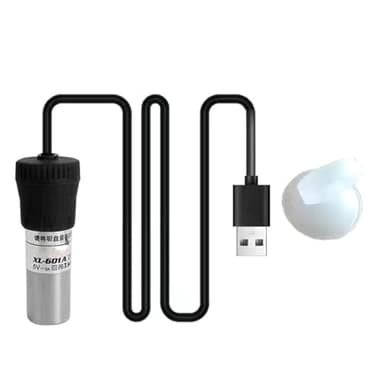 Chauffage d'aquarium USB 5 W avec design de sécurité robuste, contrôle automatique de la température, chauffage d'aquarium, conçu pour les petits aquariums d'eau salée et d'eau douce