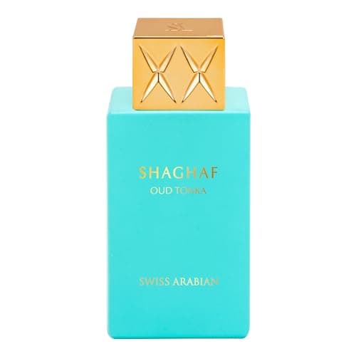 Swiss Arabian Shaghaf Oud Tonka Eau de Parfum Unisex 75ML - Un mélange captivant d'amande, de tonka et de vanille chaude - Une symphonie d'élégance et d'attrait