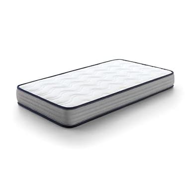 KUO Baby | Matelas pour Berceau Baloo | Matelas en Mousse et viscoélastique | Réversible, Hygiénique et Respirant | 115 x 55 cm