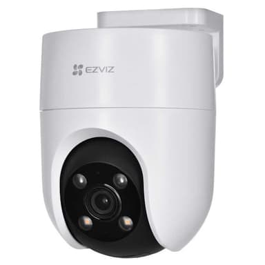 EZVIZ H8c WiFi 2K Cámara de Seguridad WiFi Para Exteriores Panorámica 350º Visión Nocturna