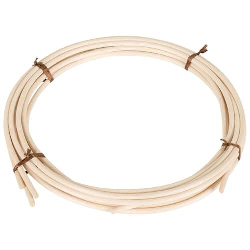 Rouleau de 50 g/rouleau de 5 mm en rotin naturel, canne de réparation pour chaise en osier, panier en osier et projets de bricolage