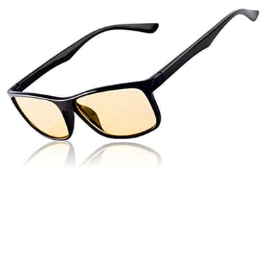 Top Life Lunettes Gaming Anti Lumière Bleue - Filtre Haute Protection Spécial Gamers - Anti Éblouissement Anti Fatigue Sur Écrans PC - Lunettes de Repos Ordinateur