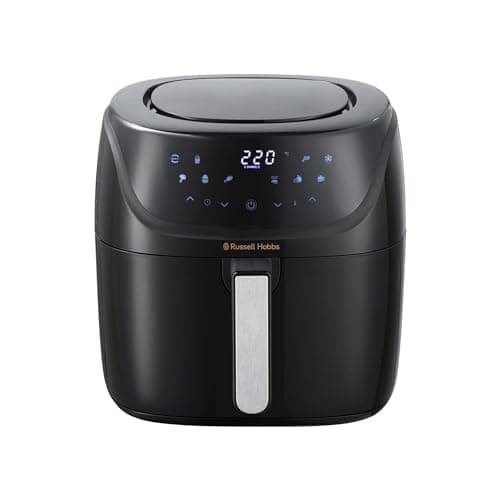 Russell Hobbs Air fryer 4L [Multicuiseur 7en1, 10 programmes] Friteuse sans huile avec Rapid Air (cuit, grille, rôtit & plus, tactile, contrôle de température, lave-vaisselle) Airfryer 27160-56