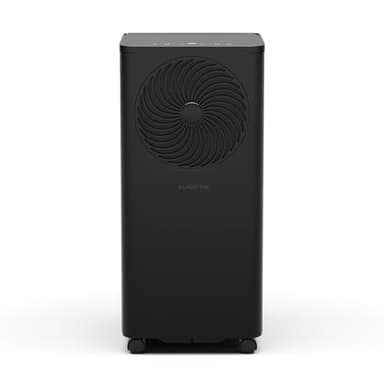 KLARSTEIN Climatiseur Mobile avec Evacuation, 3 en 1 Climatiseur Portable, Déshumidificateur, Ventilateur, 7000 BTU, R290, Compatible Alexa/Google, Silencieux, pour Pièces Jusqu'à 25m², Noir