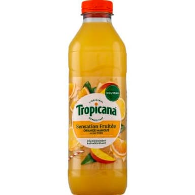 Tropicana Sensation fruitée orange mangue Yuzu 1L