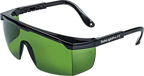 SafeLightPro F2 Lunettes de protection pour épilation au laser et lumière pulsée