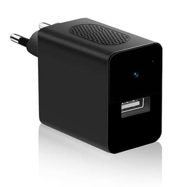 Biddsgg Mini Caméra Espion Mini 64gb 1080p Portable Caméra Cachée Petit IR Vision Nocturne/Détecteur de Mouvement pour Surveiller Partout dans la Maison