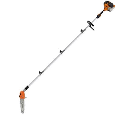GT Garden Élagueuse Thermique sur Perche avec tête orientable, 52 cm3, 3 CV, Longueur 4.15 mètres