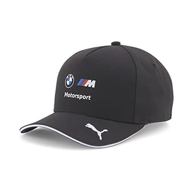 PUMA Casquette à visière incurvée Team BMW M Motorsport Erwachsener Anthracite Gray