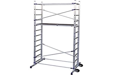 FACAL, Échafaudage en aluminium Modèle Pinna clic, hauteur de travail 4,36 m