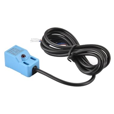 Heschen SN04-N Détecteur de proximité à induction Carré Type de détecteur SN04-N Distance 5 mm 10-30 VDC 200 mA NPN normalement ouvert (NO) 3 fils