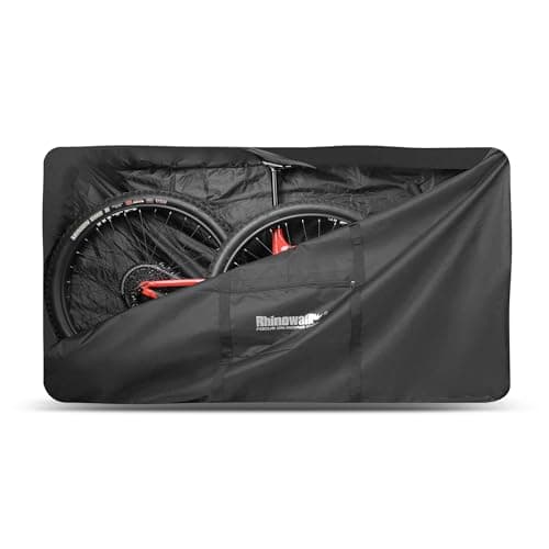 UBORSE Sac de Transport Vélo 29 Pouces Housse de Roue VTT Pliable Sacoche Grand Pliant Porte-Vélo Étanche Pour Cyclisme, Voyage Sac de Voyage Pour Avion VTT/Route/Trotinette Electrique