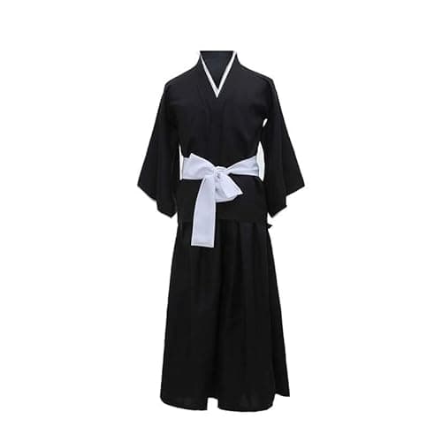 COSDREAMERKimono japonais Yukata pour homme, a, L
