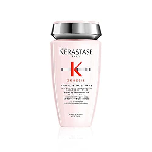 KÉRASTASE Genesis - Bain Nutri-Fortifiant - Shampoing Anti-Chute - Nourrit & Renforce - Edelweiss & Racine de Gingembre - Cheveux Secs Affaiblis Sujets À La Chute - 250 ml