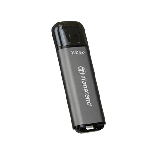 Transcend 128Go clé USB JetFlash 920 USB 3.2 Gen 1 Ecriture Rapide - Vitesses de Transfert 420 Mo/s/400 Mo/s - TS128GJF920
