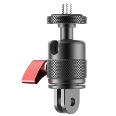Adaptateur réglable à 360 degrés pour Insta360 X4/X3/X2c, Support de caméra en Alliage d'aluminium pour caméras d'action Insta360 X4 et X3