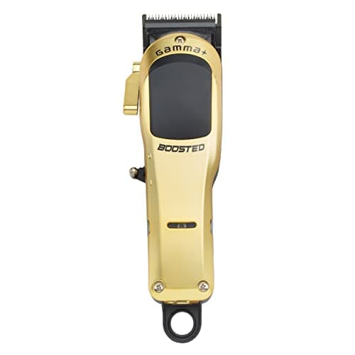 GAMMAPIU' BOOSTED, Rasoir Électrique Modulaire Professionnelle, Moteur Rotatif 7200 Rpm, Lame 45mm, Batterie Lithium, rehausseurs professionnels à double aimant, 3 Coque