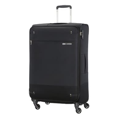 Samsonite Base Boost - Étui rétractable Spinner L, 78 cm, 105/112,5 L, Noir (Noir)