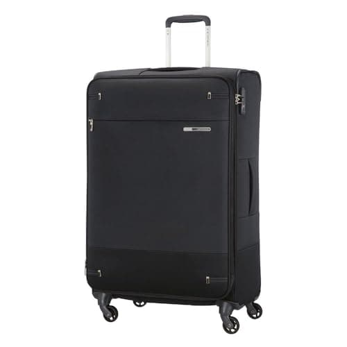 Samsonite Base Boost - Étui rétractable Spinner L, 78 cm, 105/112,5 L, Noir (Noir)