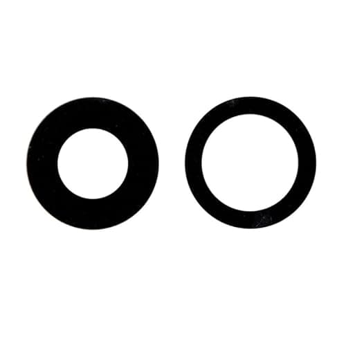 Générique Lentilles Caméra Arrière pour iPhone 14 - Verres de Remplacement avec Adhésif 3M Double Face - Kit de Remplacement - Réparation Facile