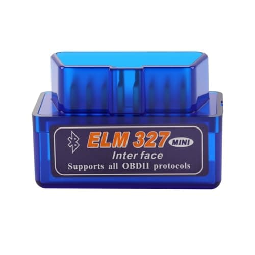 Outil de Diagnostic Auto OBD2, OBD2 Diagnostic Voiture Multimarque, OBD2 Bluetooth, Mini Scanner OBD2 Bluetooth V2.1, Elm 327 Outils Diagnostics Système Moteur OBD-II, pour Android, iOS et Windows