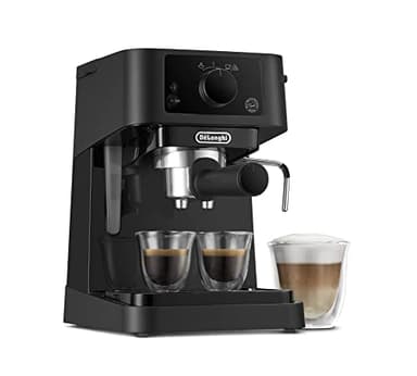 De'Longhi EC235.BK Stilosa Advanced Cafetière à pompe 15 bars 1100 W 1 L Noir