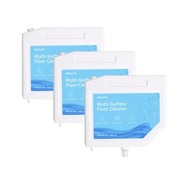 Solution de nettoyage Dreame, liquide adapté à tous les sols durs tels que le bois, le carrelage et le marbre pour l'aspirateur Dreame L10s Ultra, à insérer dans la station de recharge, 300ml x 3 Pcs