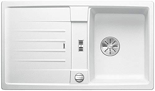 BLANCO 524904 Lexa 45 S Évier de Cuisine, Blanc, 45 cm Unterschrank
