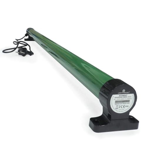 Lighthouse 09–435–277 de Chauffage pour Serre ecoheat, 240 W, Vert, 134 x 21,5 x 28 cm