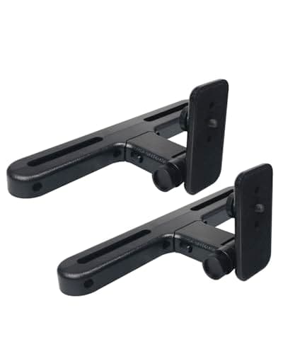 Dispositifs de Montage d’Appui-tête Auto, Supports de Montage à Angle réglable pour Lecteur DVD à Double écran pour Appui-tête, 2 Supports de Montage pour lecteurs DVD à Double écran