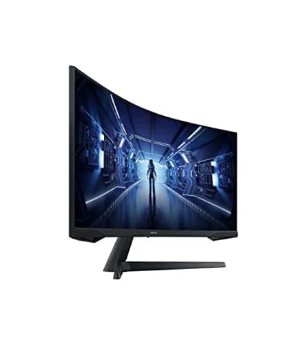 SAMSUNG ODYSSEY G5 34'' Ecran PC Gaming Incurvé 1000R, Dalle VA 34", Résolution UHD ultra-large (3440x1440), 165Hz, 1ms, Noir