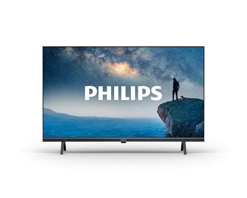 Philips 32PFS6109 Smart TV LED HD - Écran 32 Pouces avec Plate-Forme Pixel Plus Titan OS et Son Dolby Audio, Fonctionne avec Alexa et l’Assistant Vocal Google - Mat Noir