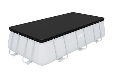 Bâche 4 saisons 396 x 185 cm pour piscine hors sol Power Steel™ rectangulaire 404 x 201 cm et 412 x 201 cm