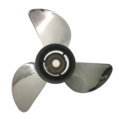 BARDOVEN 60-130HP 13-1/4x17 Hélice en acier inoxydable 15 dents SS Prop pour hors-bord Yamaha 13,25 x 17