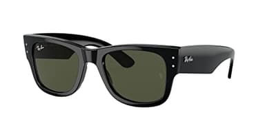 Ray-Ban Lunettes de Soleil RB 0840S Black/G- Classic Green 51/21/145 unisexe