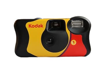 Appareil Photo Jetable KODAK FUNSAVER - 27 poses ( 800 Iso ) avec Flash Incorporé - Usage Sortie et Mariage