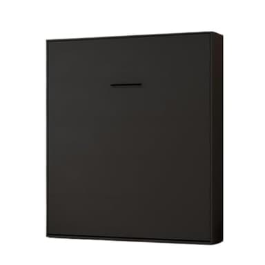 BB Loisir Lit escamotable 160x200cm Vertikal M1 Lit Mural Antrachite