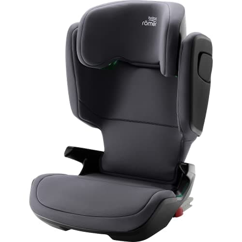 BRITAX RÖMER Siège Auto KIDFIX M i-SIZE, Évolutif et Durable avec Fixation ISOFIX enfant de 100 à 150 cm Groupe 2/3 de 3.5 ans à 12 ans, Cosmos Black