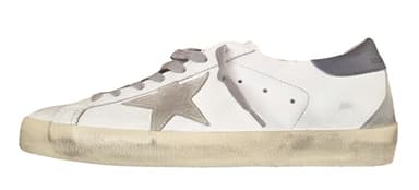 Golden goose Chaussures de sport Homme Vintage Super Star 11915 Blanc Gris, blanc/gris, 40 EU