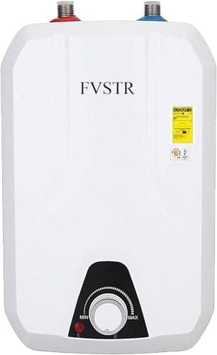 FVSTR-Wisee 230V 2000w Réservoir électrique Chaud Stockage de chauffe-eau de 8L Gallon, Petit comptoir sous évier RV TR 2.0KW Cuisine de remorque sans fin Point d'utilisation compact,