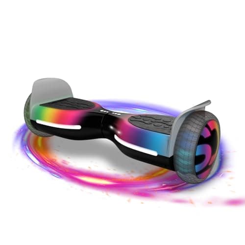 Lexgo PHANTOM Overboard pour enfants - Hoverboard électrique avec cadre en acier, roues de 6,5'' et 2 moteurs sans balais de 250W - Hoverboard pour enfants avec vitesse jusqu'à 12km/h et 10km d'autono