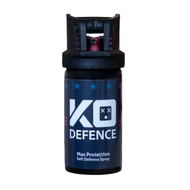 KO Defence 40ml - La Solution Ultime pour Une Sécurité Immédiate – Efficace, Rapide – Permet de Stopper et d'identifier – Gel Mousse expansive - 4 mètres de portée - 100% légal en Port et Transport